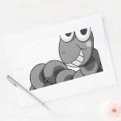Sticker Rectangulaire Catepillaire (Enveloppe)