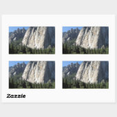 Sticker Rectangulaire Cathedral Rocks - Yosemite (Feuille)