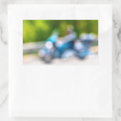 Sticker Rectangulaire cavalier classique (Sac)