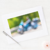 Sticker Rectangulaire cavalier classique (Enveloppe)