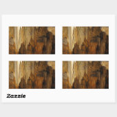 Sticker Rectangulaire Cavernes Luray (Feuille)