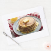 Sticker Rectangulaire Ccrêpes couvertes de sirop (Enveloppe)