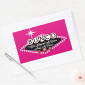 Sticker Rectangulaire Ce Qui Se Passe À Bunco Séjourne À Bunco Fun (Enveloppe)
