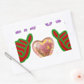 Sticker Rectangulaire Ce type adore les grands cadeaux d'art Imprimer (Enveloppe)