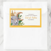 Sticker Rectangulaire Cébration de Custons et Traditions (eid al-Adha) (Sac)