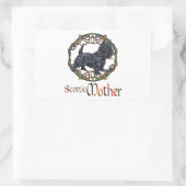 Sticker Rectangulaire Celtic Scottish Terrier Mother (Sac)