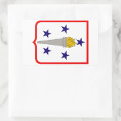 Sticker Rectangulaire Centre d'excellence en développement durable (Sac)