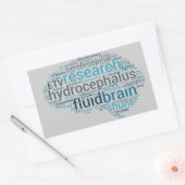 Sticker Rectangulaire Cerveau Hydro (Enveloppe)
