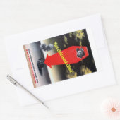 Sticker Rectangulaire Cet enfant a trouvé un aveugle (Enveloppe)