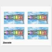 Sticker Rectangulaire Chakra (Feuille)