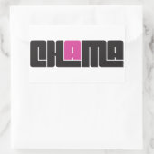 Sticker Rectangulaire Chama (Sac)