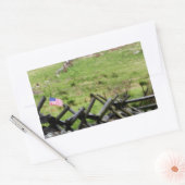 Sticker Rectangulaire Champ de bataille de Gettysburg (Enveloppe)
