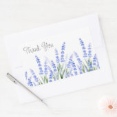 Sticker Rectangulaire Champ de Lavande 2 (Enveloppe)