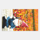 Sticker Rectangulaire Champ Gnome (Devant)