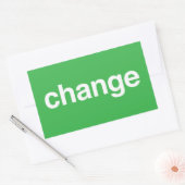 Sticker Rectangulaire Changement (Enveloppe)