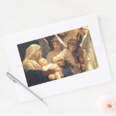Sticker Rectangulaire Chanson des Anges, William-Adolphe Bouguereau (Enveloppe)