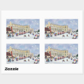 Sticker Rectangulaire Chapelle Saint-George Windsor (Feuille)
