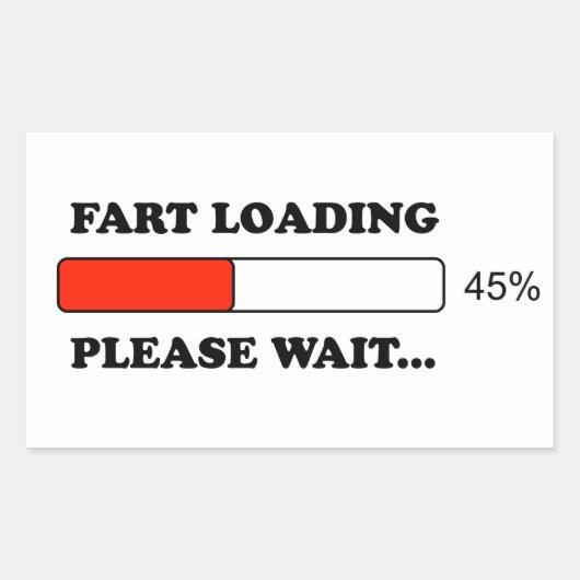 Sticker Rectangulaire Chargement des pépins (Devant)