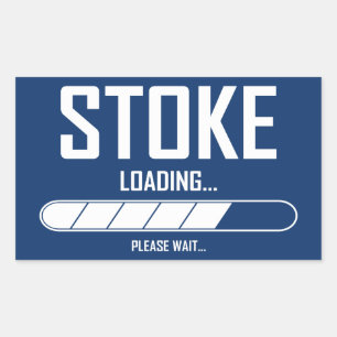 Sticker Rectangulaire Chargement du stock
