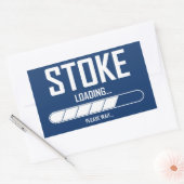 Sticker Rectangulaire Chargement du stock (Enveloppe)