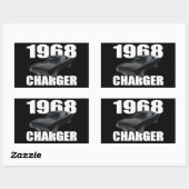 Sticker Rectangulaire Chargeur 1968 rt (Feuille)