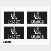 Sticker Rectangulaire Charon (Feuille)