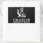 Sticker Rectangulaire Charon (Sac)