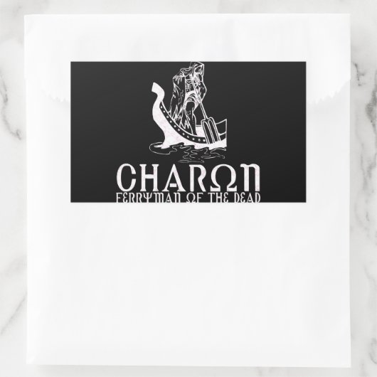 Sticker Rectangulaire Charon (Sac)