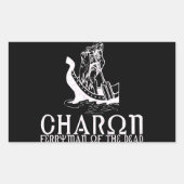 Sticker Rectangulaire Charon (Devant)