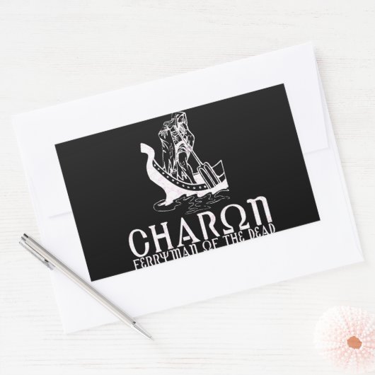 Sticker Rectangulaire Charon (Enveloppe)
