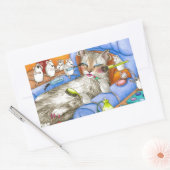 Sticker Rectangulaire Chat 388 (Enveloppe)