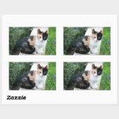 Sticker Rectangulaire Chat Fantôme de l'Opéra (Feuille)