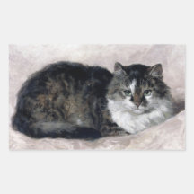 Chat Vintage Art Henriette Ronner Knip