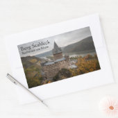 Sticker Rectangulaire Château de Stahleck Allemagne (Enveloppe)