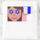 Sticker Rectangulaire chaudière chaudière flip emoji (Sac)