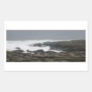 Sticker Rectangulaire Chaussée de Giants, Irlande du Nord