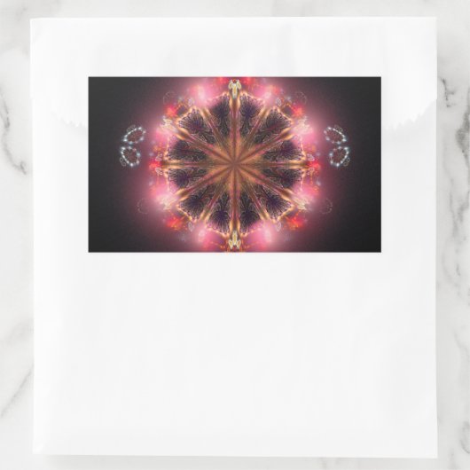 Sticker Rectangulaire Cheesecake (Sac)