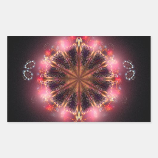 Sticker Rectangulaire Cheesecake (Devant)