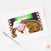 Sticker Rectangulaire Chef Italiano (Enveloppe)