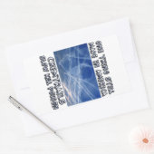 Sticker Rectangulaire Chemails - Fabriqué en Amérique (Enveloppe)