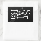 Sticker Rectangulaire Chemails Sr+Al+Ba (Sac)