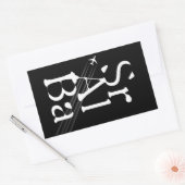Sticker Rectangulaire Chemails Sr+Al+Ba (Enveloppe)