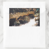 Sticker Rectangulaire Chemin dangereux (Sac)