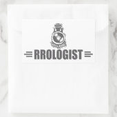 Sticker Rectangulaire Chemin de fer (Sac)