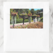 Sticker Rectangulaire Chemin du jardin (Sac)