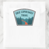 Sticker Rectangulaire Chemin Erie Canalway (Sac)