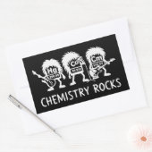 Sticker Rectangulaire Chemistry Rocks Science Rock Band (Enveloppe)