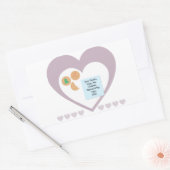 Sticker Rectangulaire Cher Père Noël - Apportez des jouets (Enveloppe)