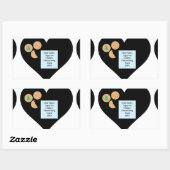 Sticker Rectangulaire Cher Père Noël - Apportez des jouets (Feuille)