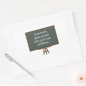 Sticker Rectangulaire Chers Maths, Augmentez Et Résolvez Vos Propres Pro (Enveloppe)